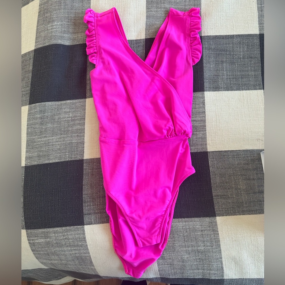Amanda Uprichard Ruffle Bodysuit